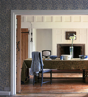 ウィリアムモリス William Morris のオーダーカーテン 生地 カーテンfabric自由が丘